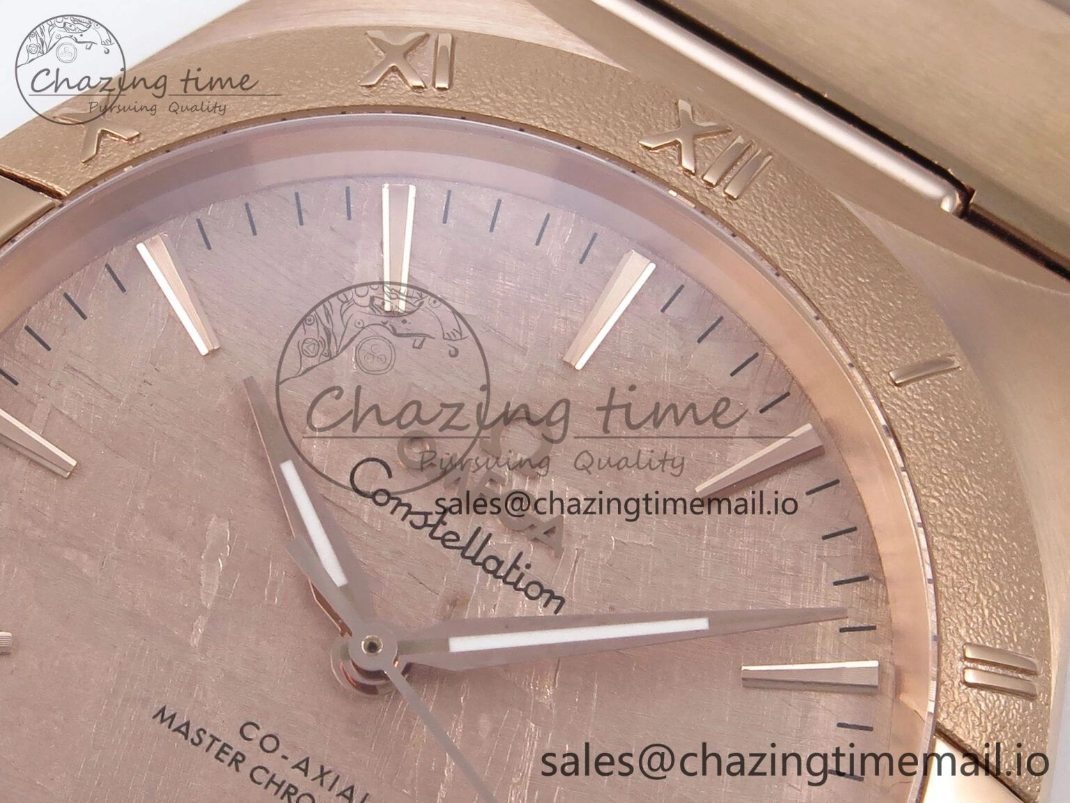 Constellation 41mm RG ASWF 1:1 Best Edition RG Dial on RG Bracelet A8900