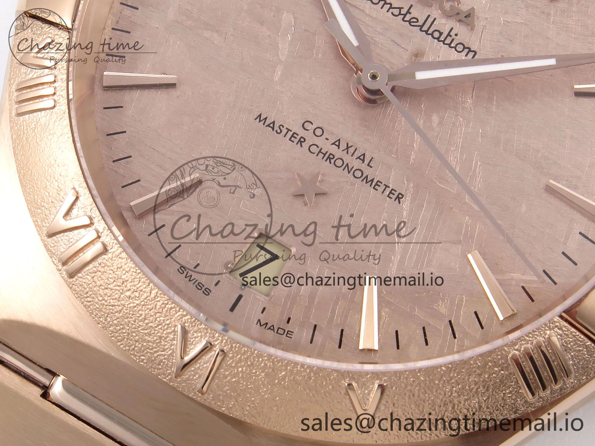 Constellation 41mm RG ASWF 1:1 Best Edition RG Dial on RG Bracelet A8900