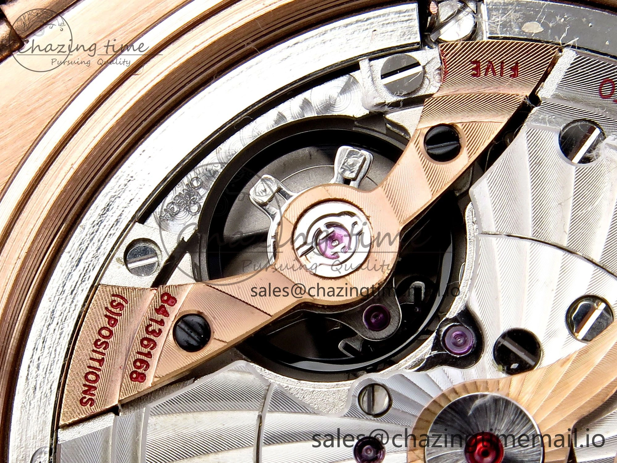 Constellation 41mm RG ASWF 1:1 Best Edition RG Dial on RG Bracelet A8900