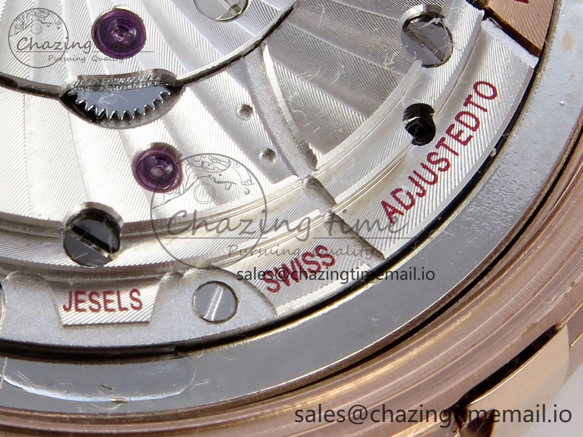Constellation 41mm RG ASWF 1:1 Best Edition RG Dial on RG Bracelet A8900