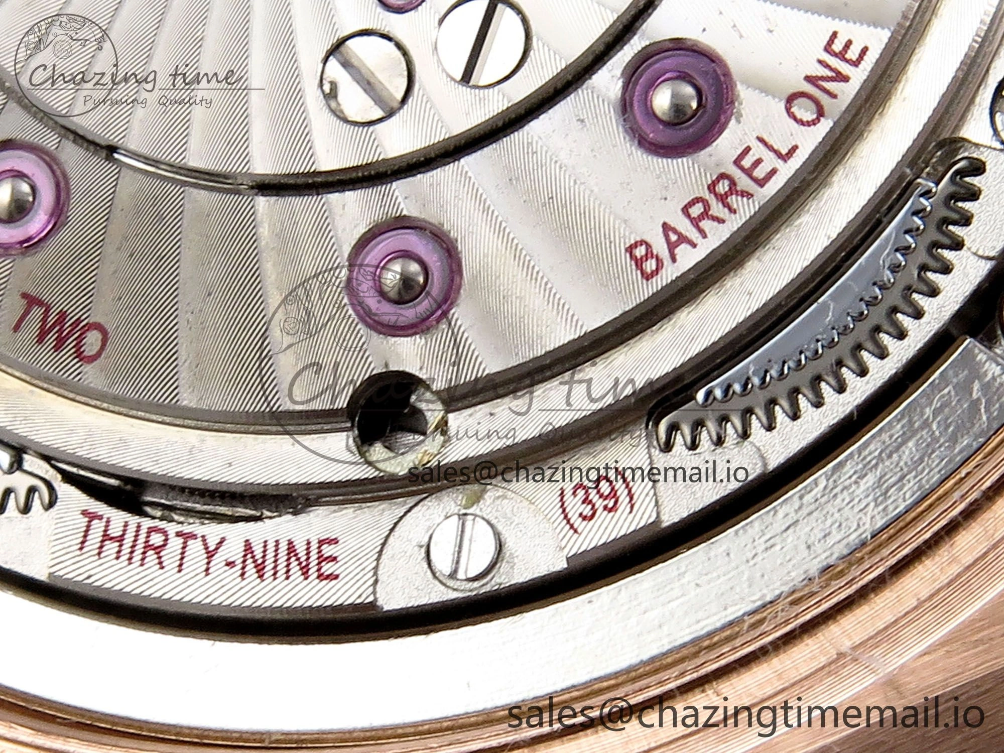 Constellation 41mm RG ASWF 1:1 Best Edition RG Dial on RG Bracelet A8900
