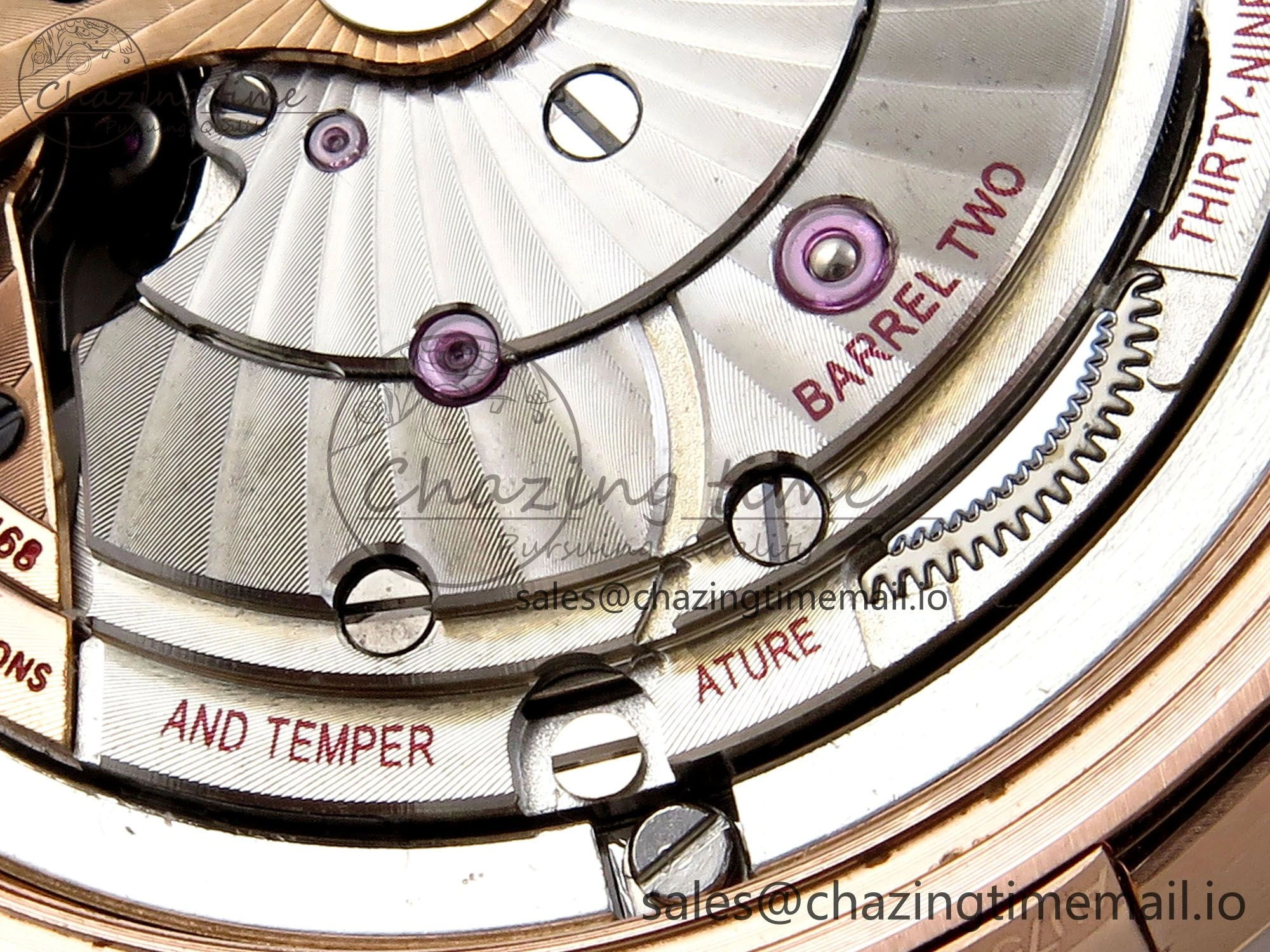 Constellation 41mm RG ASWF 1:1 Best Edition RG Dial on RG Bracelet A8900
