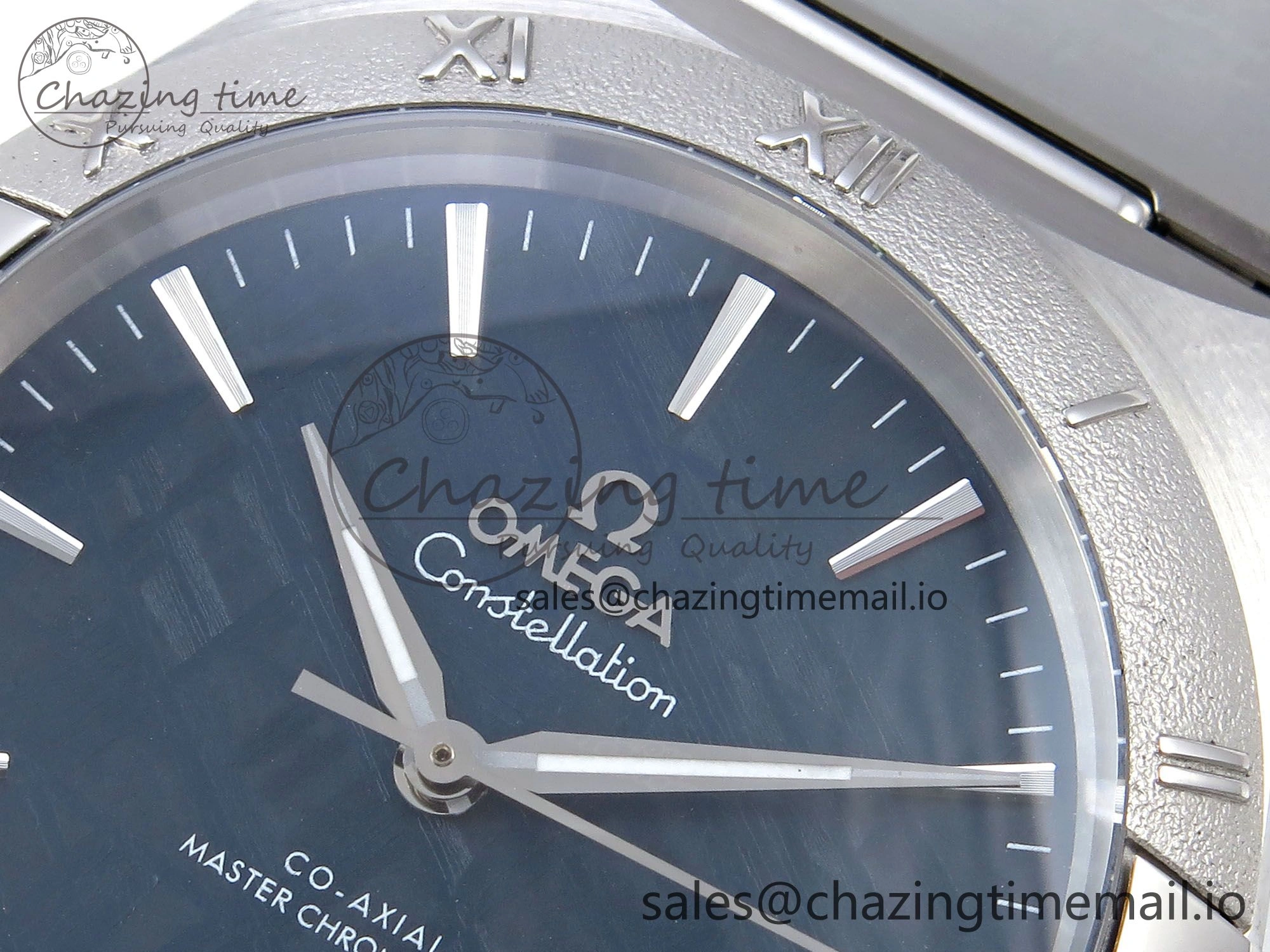 Constellation 41mm SS ASWF 1:1 Best Edition Blue Dial on SS Bracelet A8900