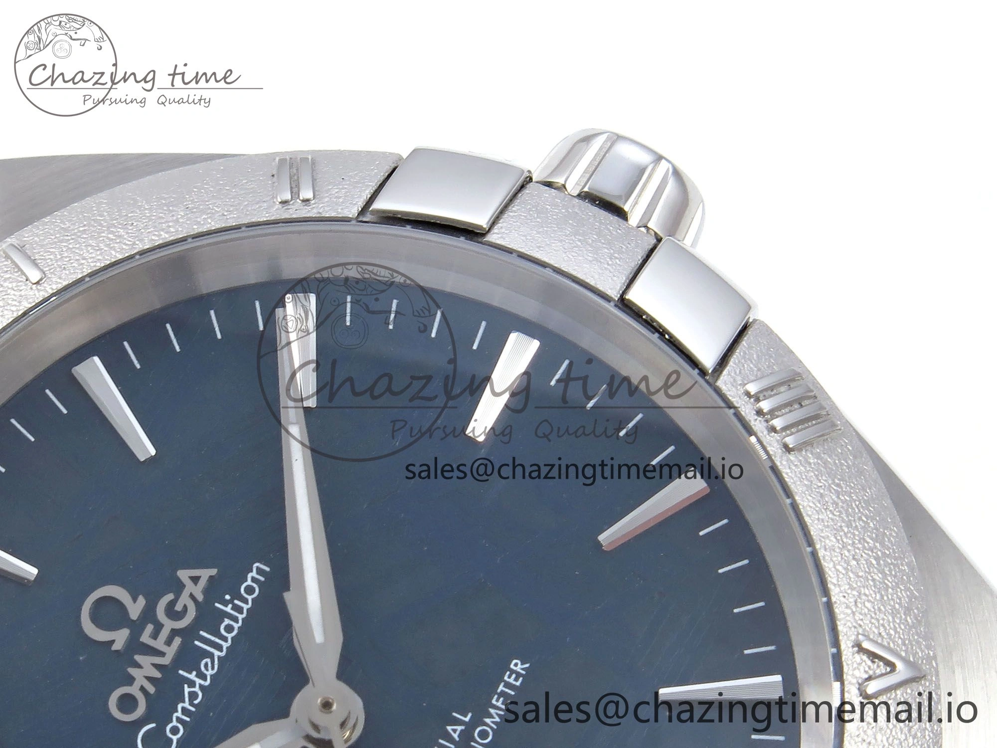 Constellation 41mm SS ASWF 1:1 Best Edition Blue Dial on SS Bracelet A8900
