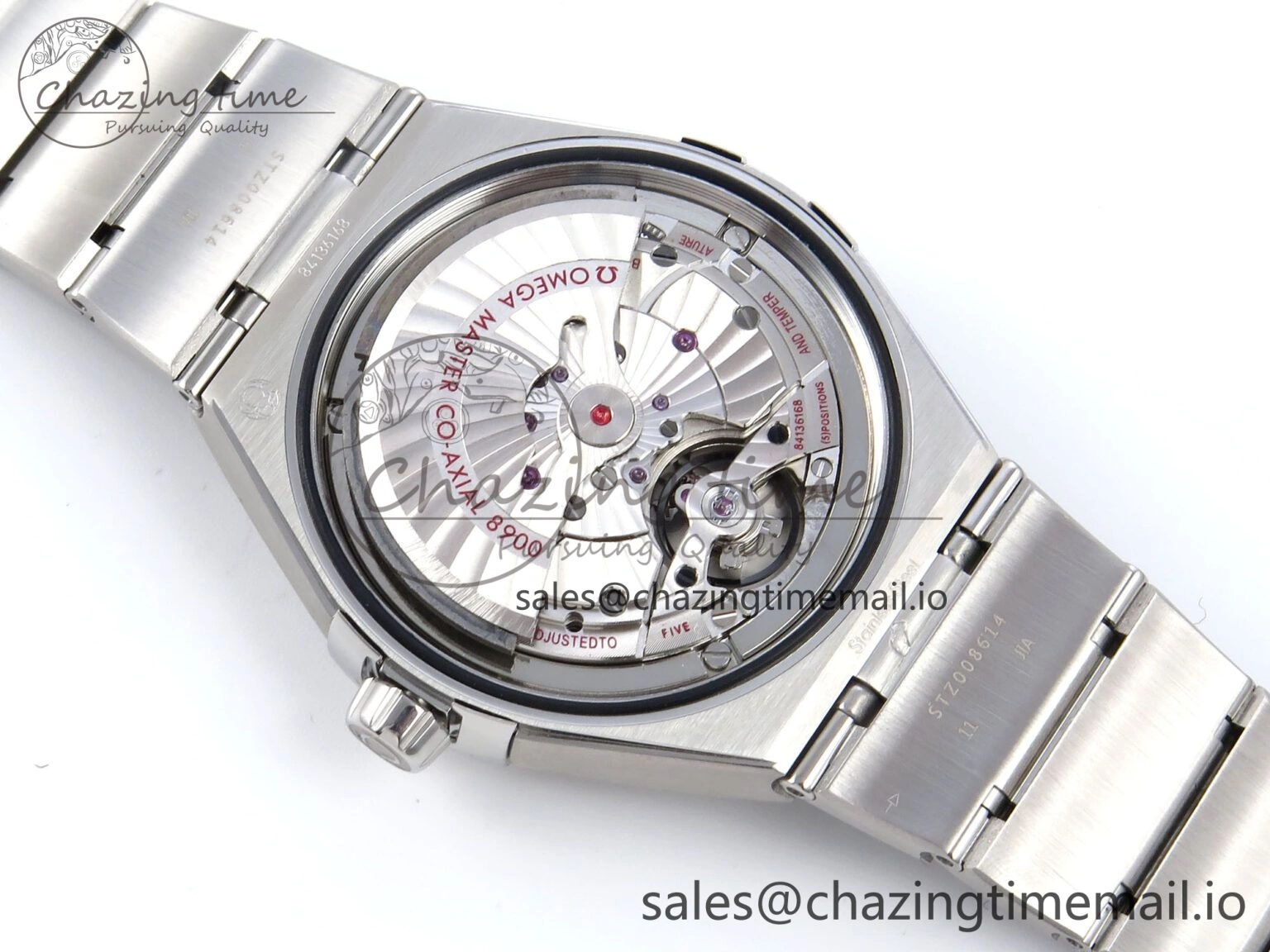 Constellation 41mm SS ASWF 1:1 Best Edition Blue Dial on SS Bracelet A8900