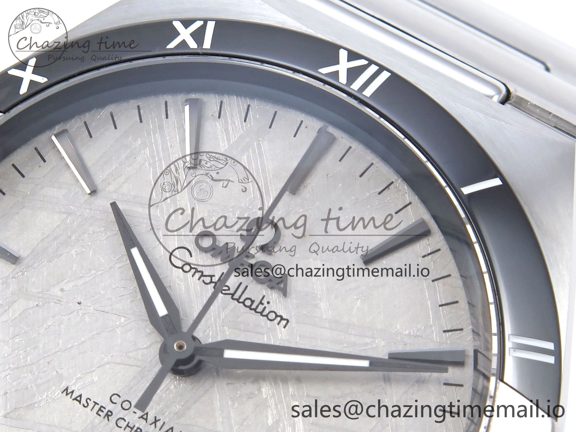 Constellation 41mm SS ASWF 1:1 Best Edition Gray Dial on SS Bracelet A8900