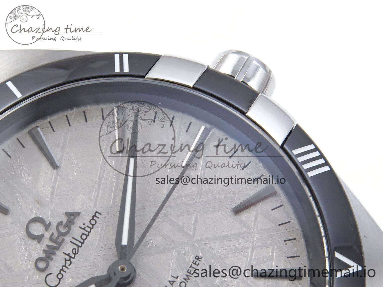 Constellation 41mm SS ASWF 1:1 Best Edition Gray Dial on SS Bracelet A8900