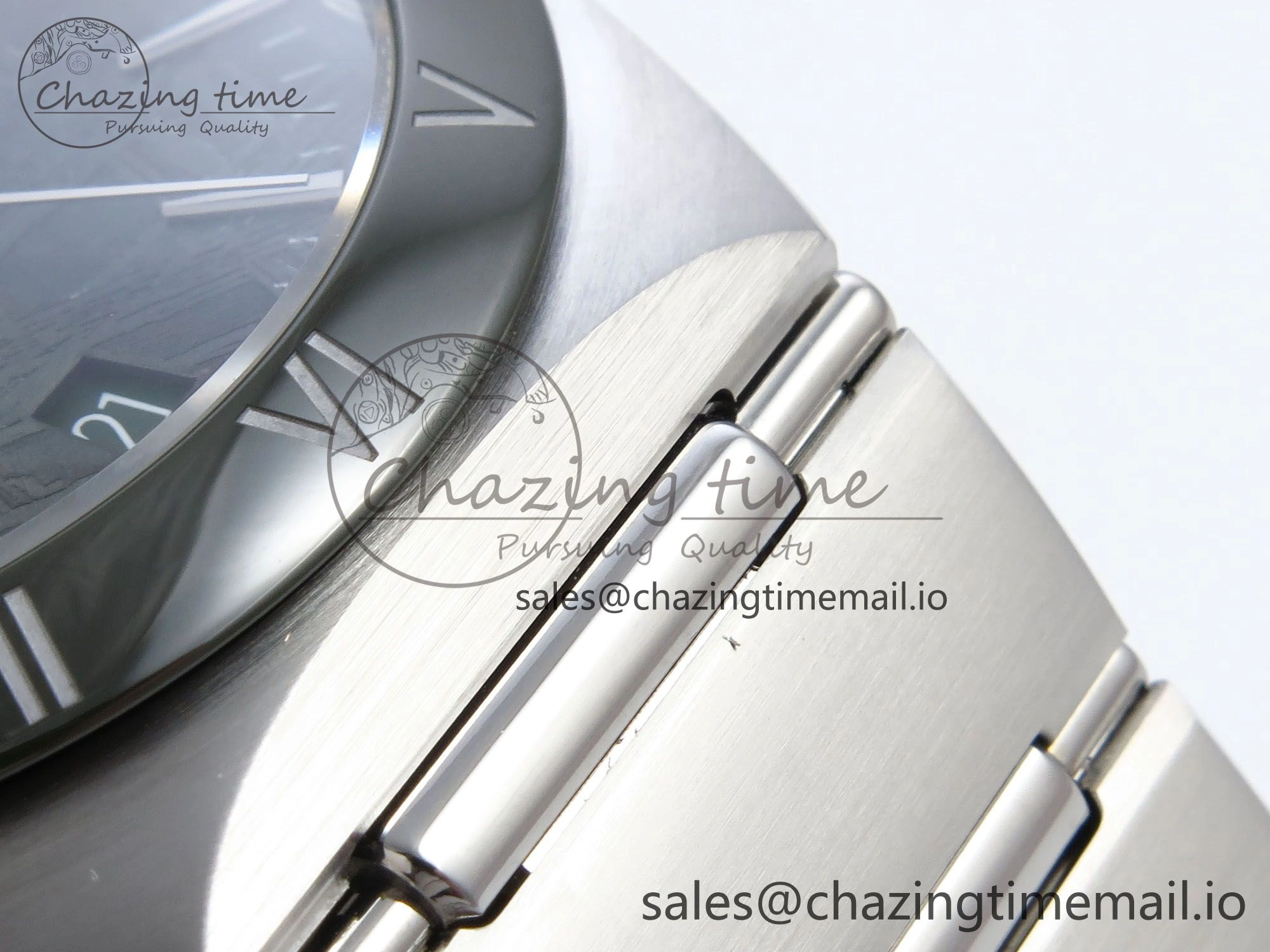 Constellation 41mm SS ASWF 1:1 Best Edition Green Dial on SS Bracelet A8900