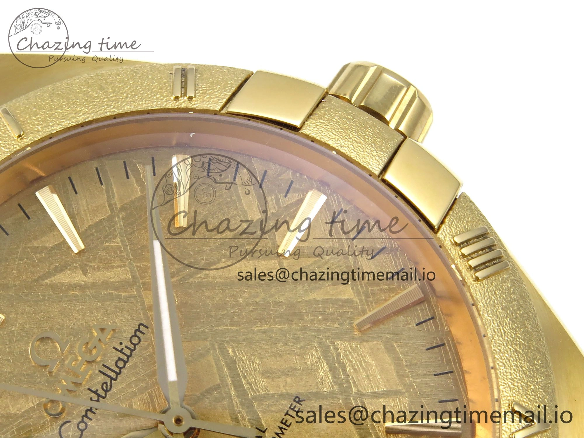 Constellation 41mm YG ASWF 1:1 Best Edition YG Dial on YG Bracelet A8900