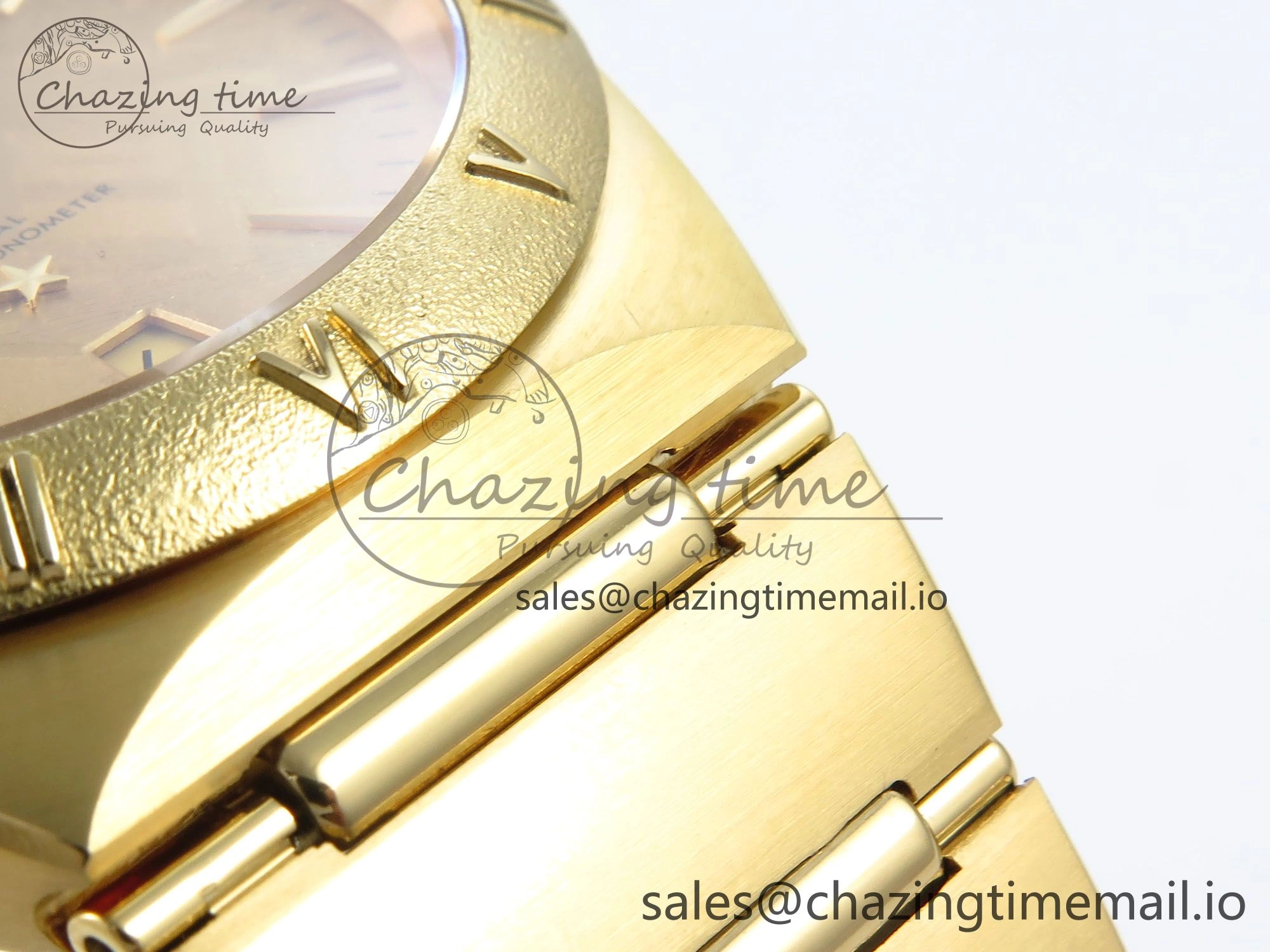 Constellation 41mm YG ASWF 1:1 Best Edition YG Dial on YG Bracelet A8900