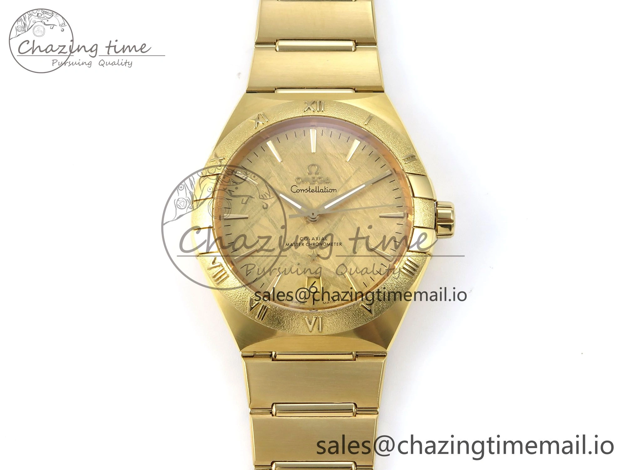Constellation 41mm YG ASWF 1:1 Best Edition YG Dial on YG Bracelet A8900