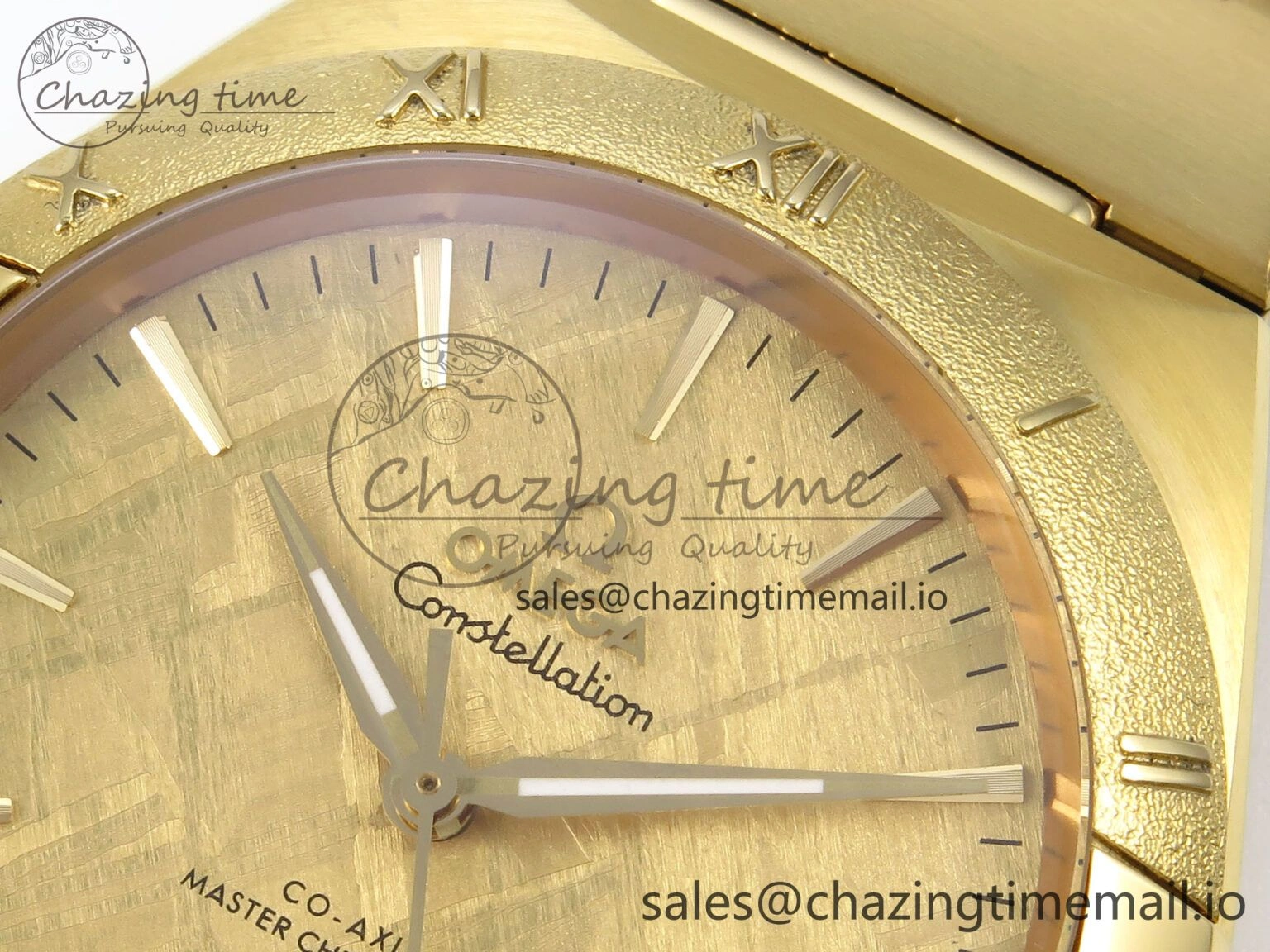 Constellation 41mm YG ASWF 1:1 Best Edition YG Dial on YG Bracelet A8900