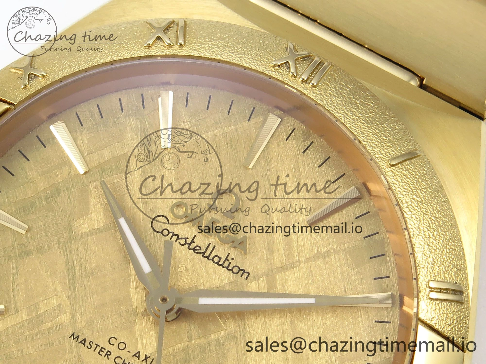 Constellation 41mm YG ASWF 1:1 Best Edition YG Dial on YG Bracelet A8900