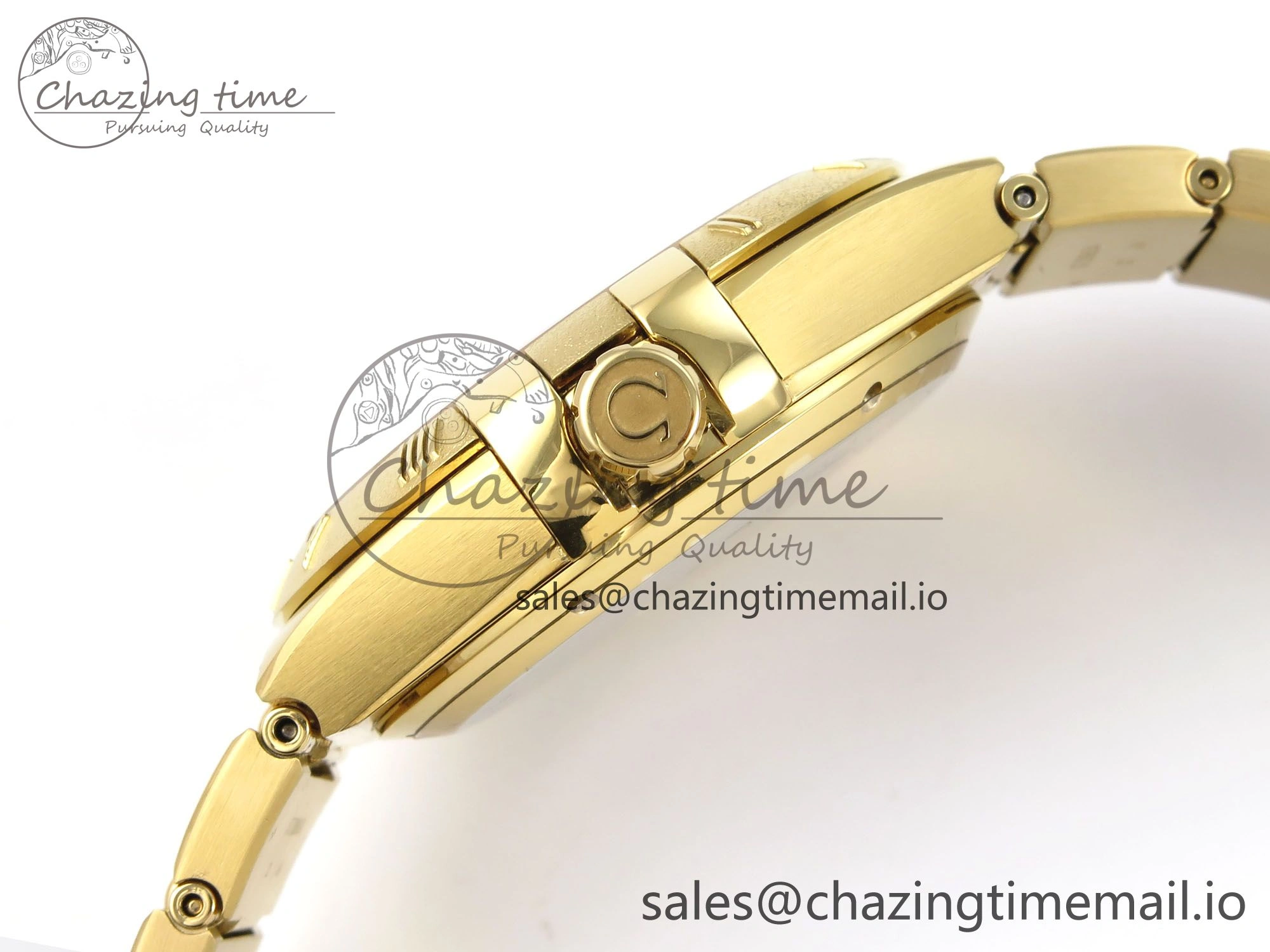 Constellation 41mm YG ASWF 1:1 Best Edition YG Dial on YG Bracelet A8900