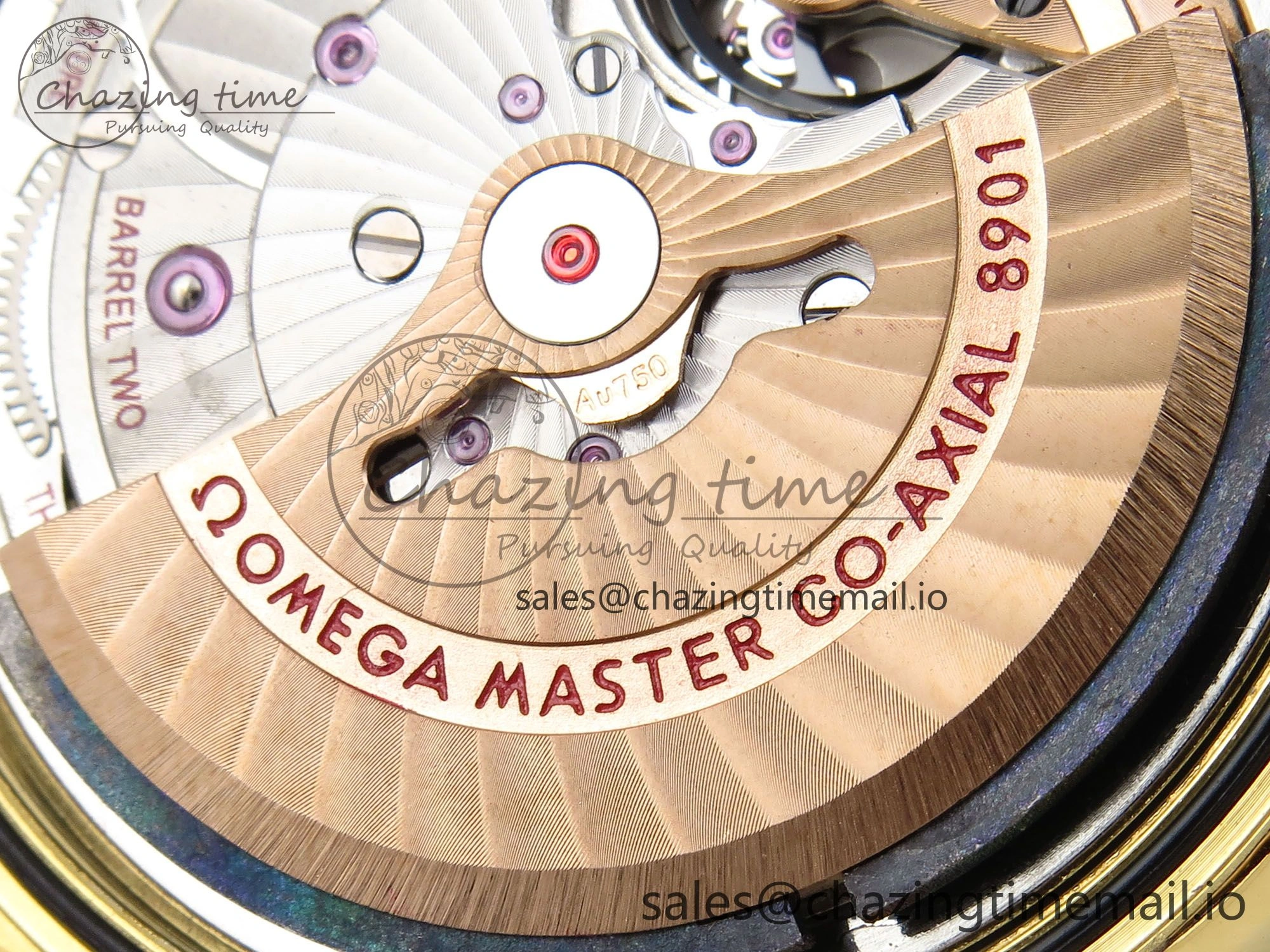 Constellation 41mm YG ASWF 1:1 Best Edition YG Dial on YG Bracelet A8900