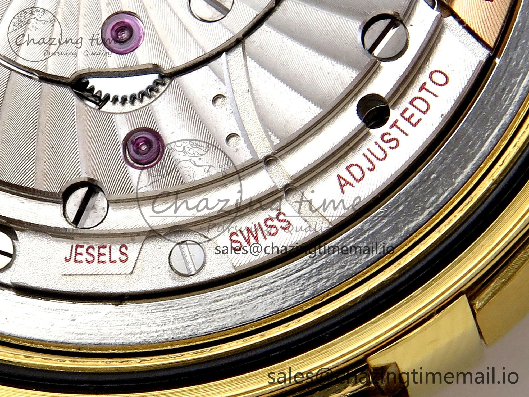 Constellation 41mm YG ASWF 1:1 Best Edition YG Dial on YG Bracelet A8900