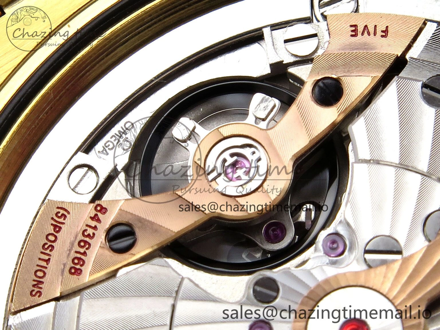 Constellation 41mm YG ASWF 1:1 Best Edition YG Dial on YG Bracelet A8900