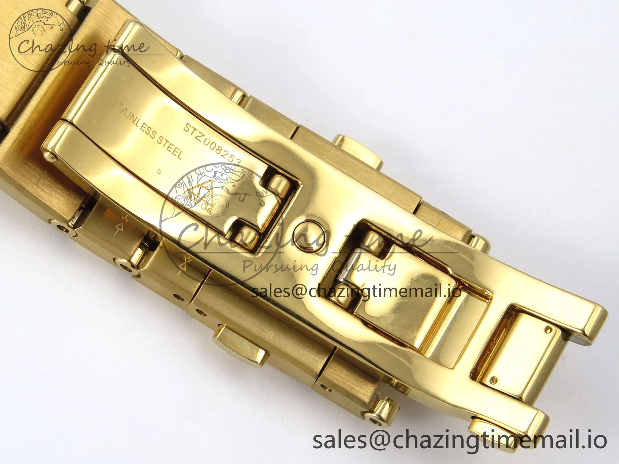 Constellation 41mm YG ASWF 1:1 Best Edition YG Dial on YG Bracelet A8900