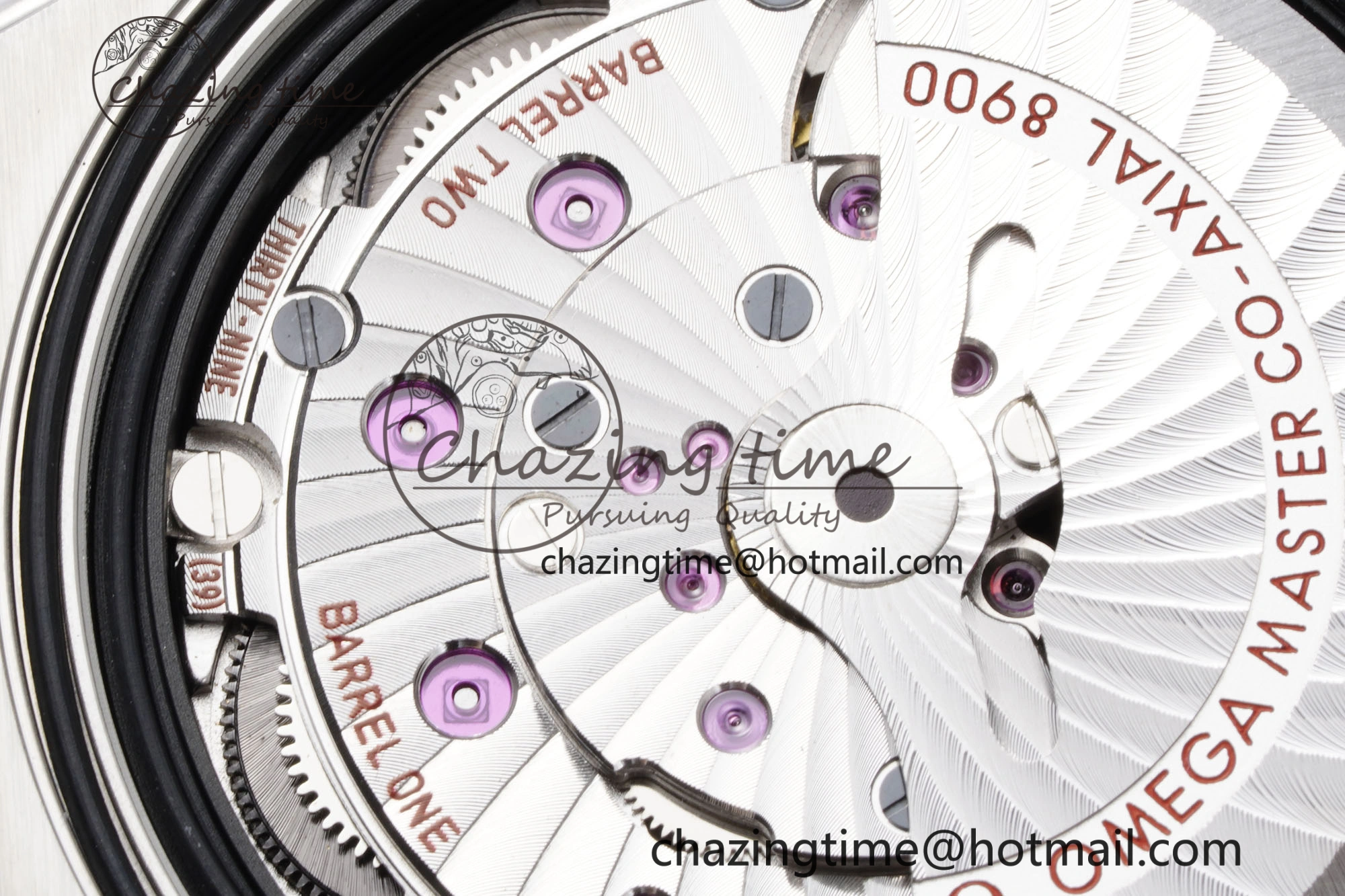 Constellation Black Ceramic SS RG SBF 1:1 Best Edition White Dial on Black Gummy Strap A8900 Super Clone