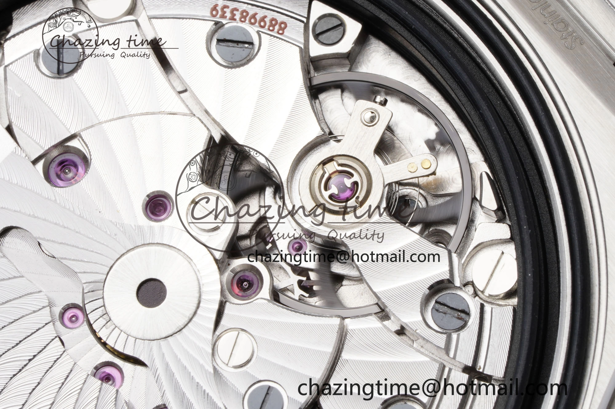 Constellation Black Ceramic SS RG SBF 1:1 Best Edition White Dial on Black Gummy Strap A8900 Super Clone