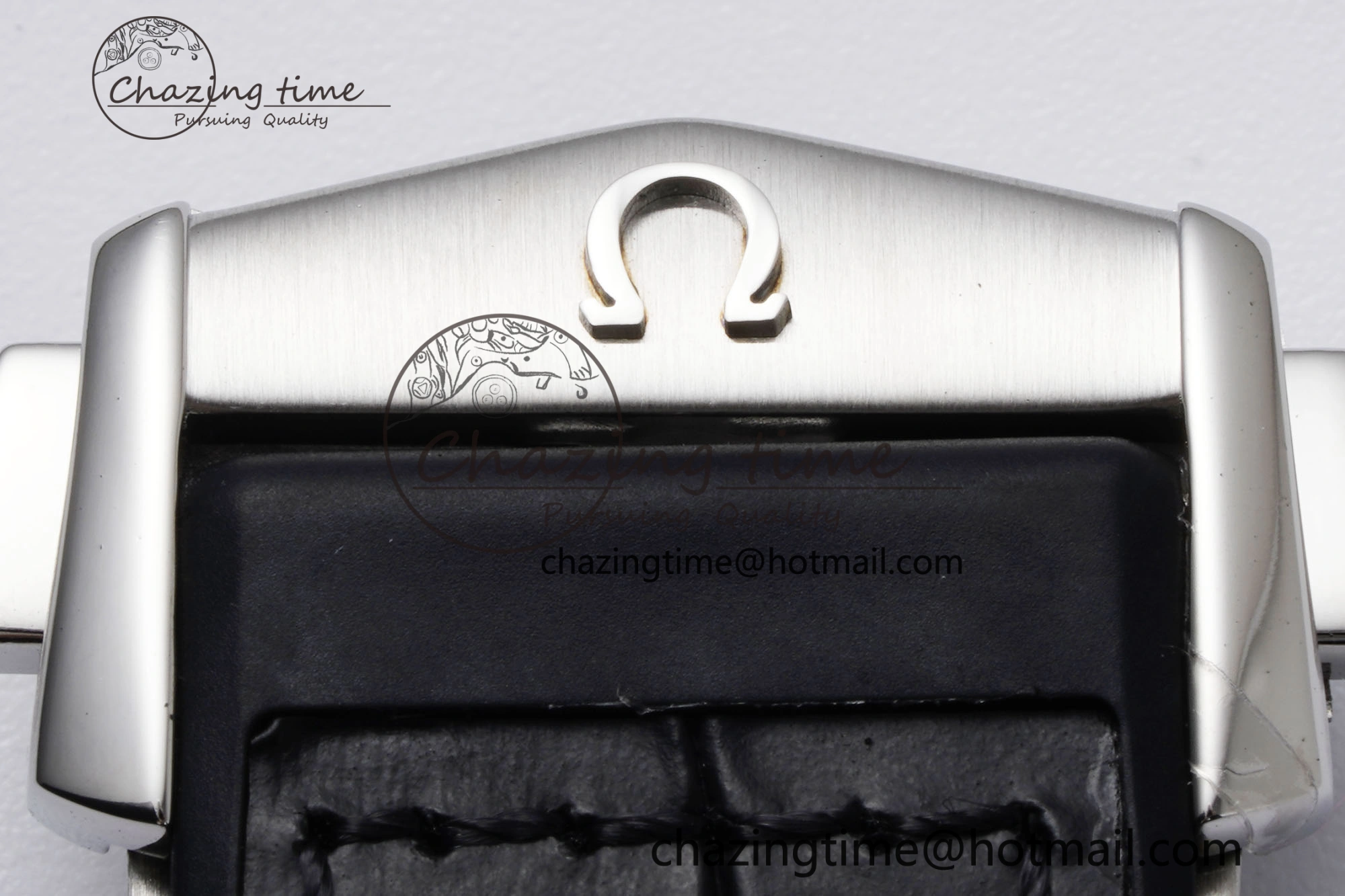 Constellation Black Ceramic SS RG SBF 1:1 Best Edition White Dial on Black Gummy Strap A8900 Super Clone