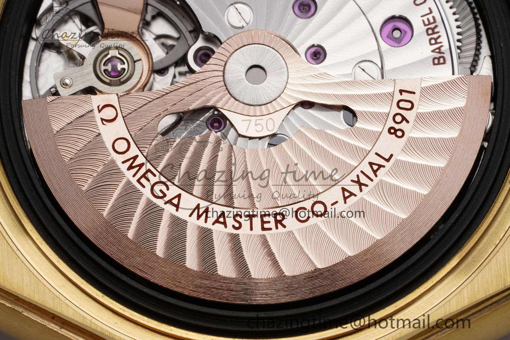 Constellation Black Ceramic YG VSF 1:1 Best Edition Black Dial on Black Gummy Strap A8900 Super Clone