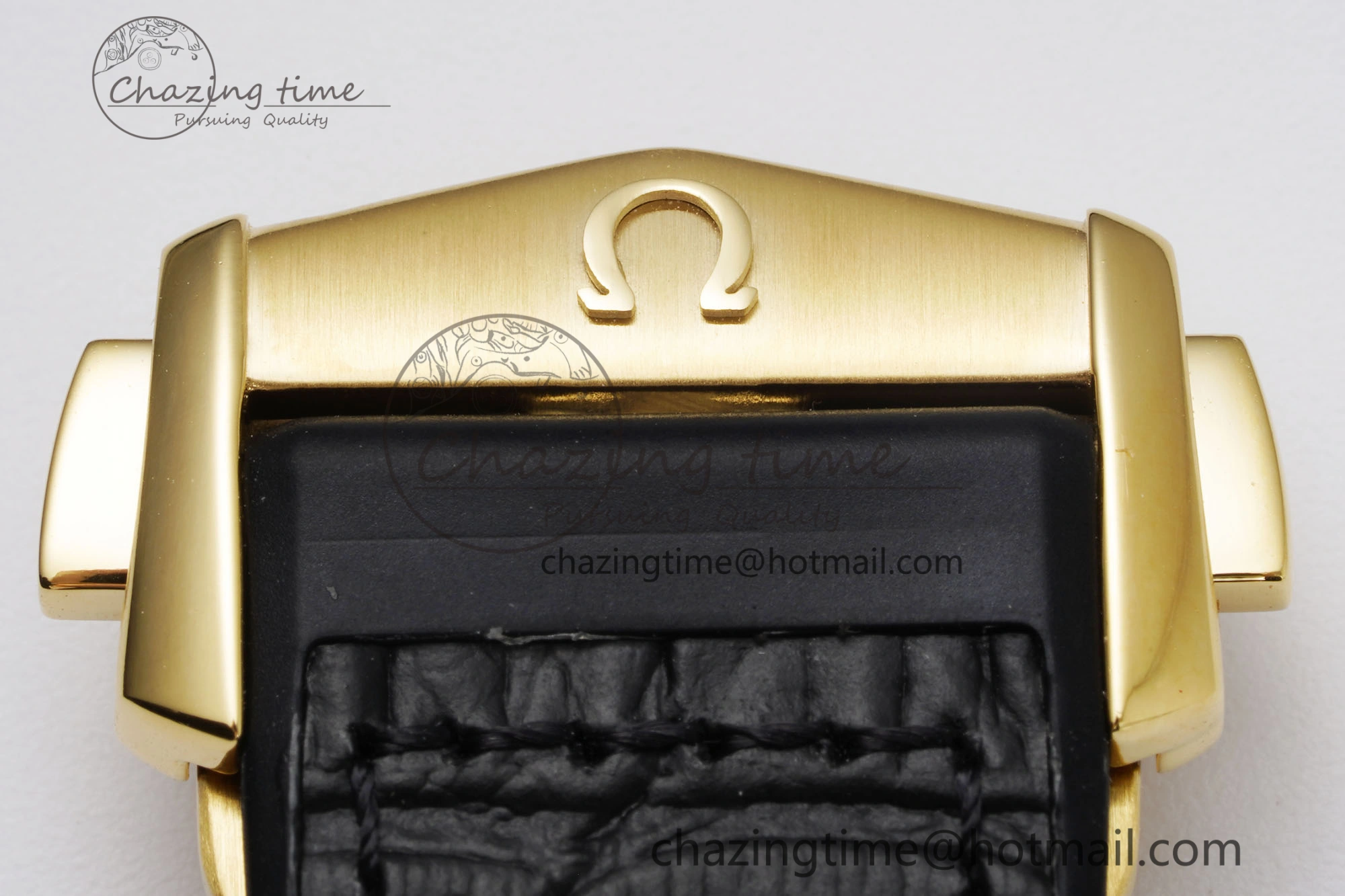 Constellation Black Ceramic YG VSF 1:1 Best Edition Black Dial on Black Gummy Strap A8900 Super Clone