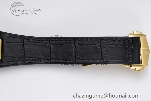 Constellation Black Ceramic YG VSF 1:1 Best Edition Black Dial on Black Gummy Strap A8900 Super Clone
