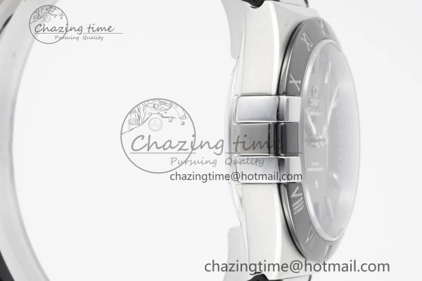 Constellation Blue Ceramic SS 8F 1:1 Best Edition Blue Dial on Blue Gummy Strap A8900