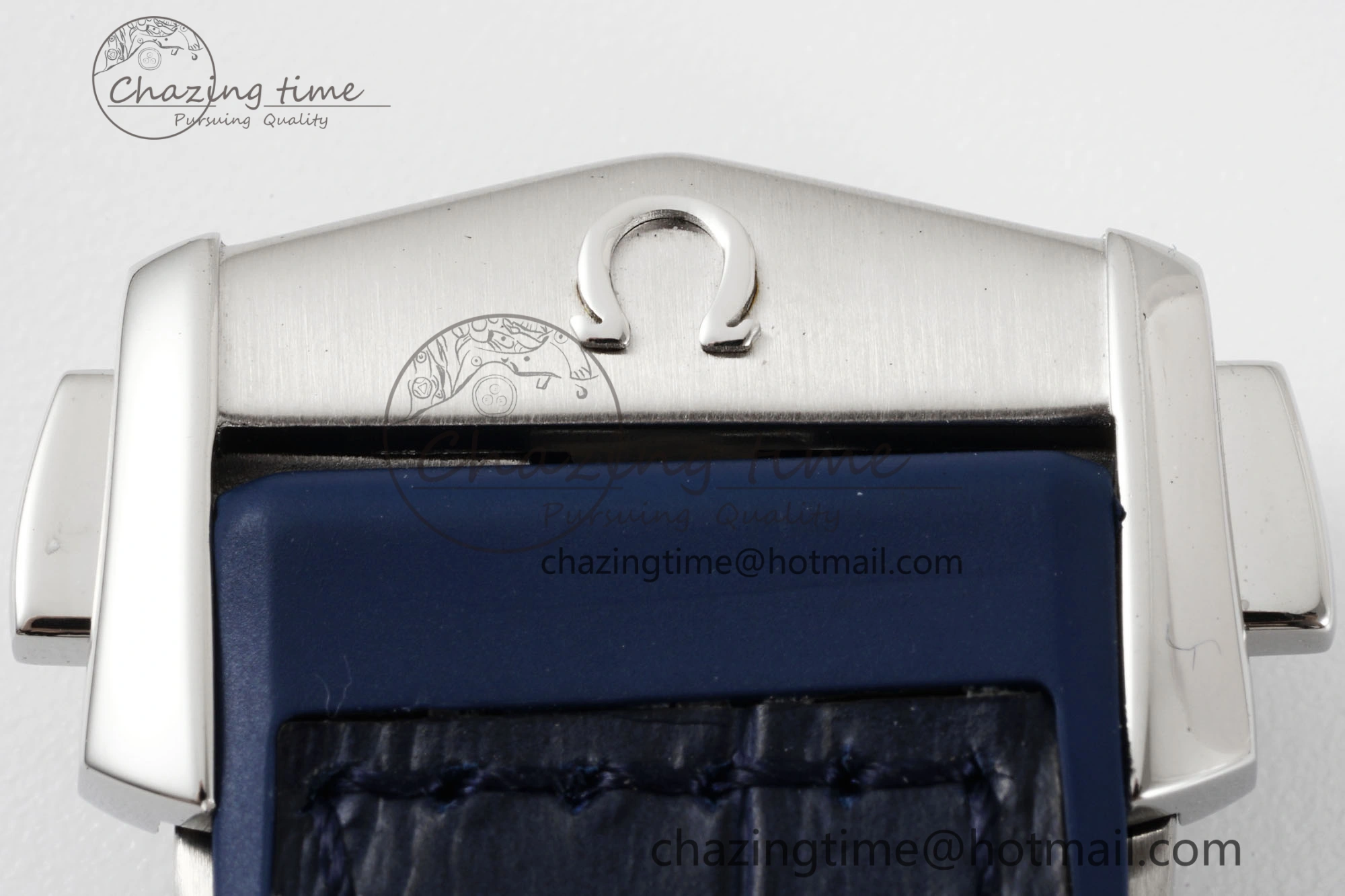 Constellation Blue Ceramic SS VSF 1:1 Best Edition Blue Dial on Blue Gummy Strap A8900 Super Clone