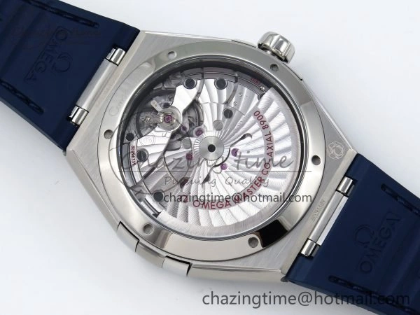 Constellation Blue Ceramic SS VSF 1:1 Best Edition White Dial on Blue Gummy Strap A8900 Super Clone