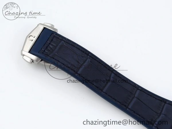Constellation Blue Ceramic SS VSF 1:1 Best Edition White Dial on Blue Gummy Strap A8900 Super Clone