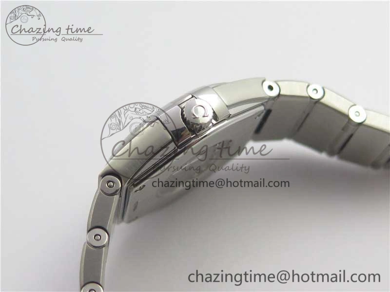 Constellation Ladies 27mm ZF 1:1 Best Edition SS Blue MOP Dial on SS Bracelet ETA Quartz