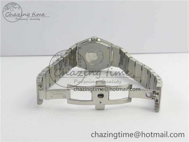 Constellation Ladies 27mm ZF 1:1 Best Edition SS Blue MOP Dial on SS Bracelet ETA Quartz