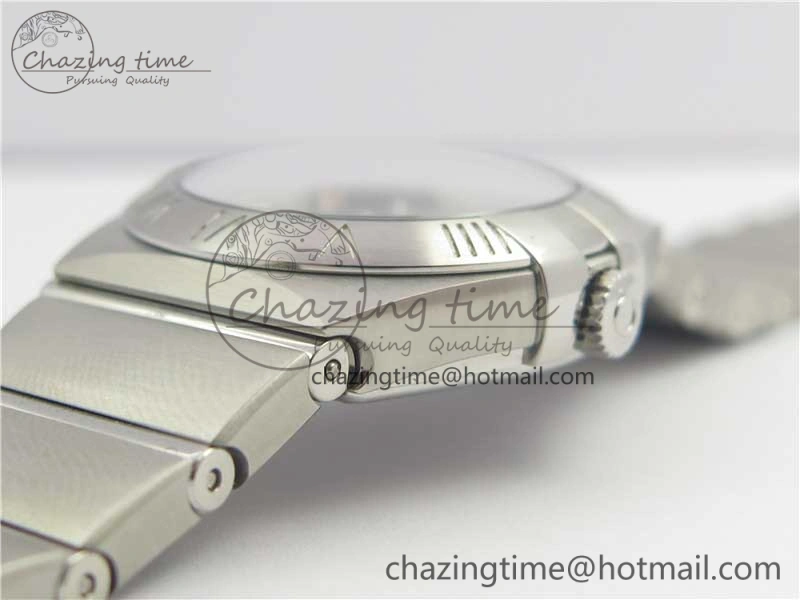 Constellation Ladies 27mm ZF 1:1 Best Edition SS Blue MOP Dial on SS Bracelet ETA Quartz