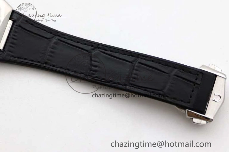 Constellation SS SBF 1:1 Best Edition White Dial on Black Gummy Strap A8900 Super Clone