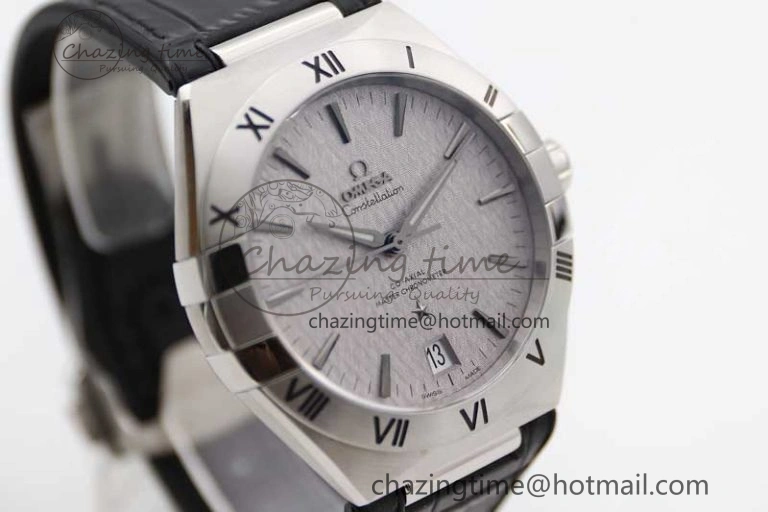 Constellation SS SBF 1:1 Best Edition White Dial on Black Gummy Strap A8900 Super Clone