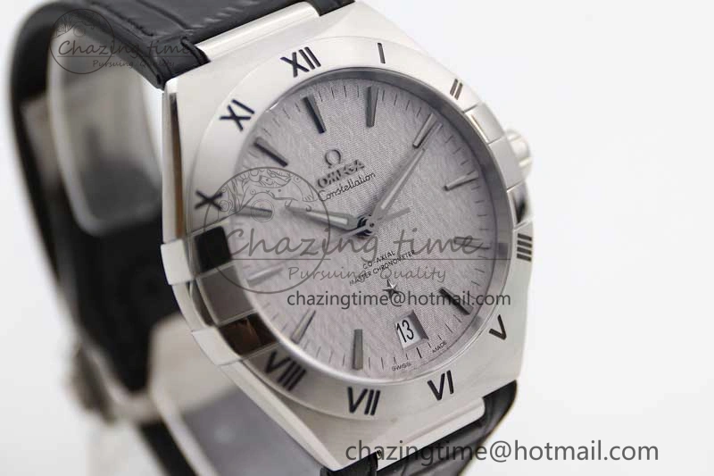 Constellation SS SBF 1:1 Best Edition White Dial on Black Gummy Strap A8900 Super Clone
