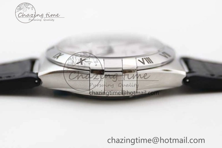 Constellation SS SBF 1:1 Best Edition White Dial on Black Gummy Strap A8900 Super Clone