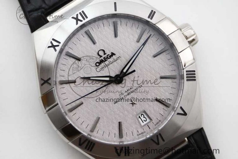 Constellation SS SBF 1:1 Best Edition White Dial on Black Gummy Strap A8900 Super Clone