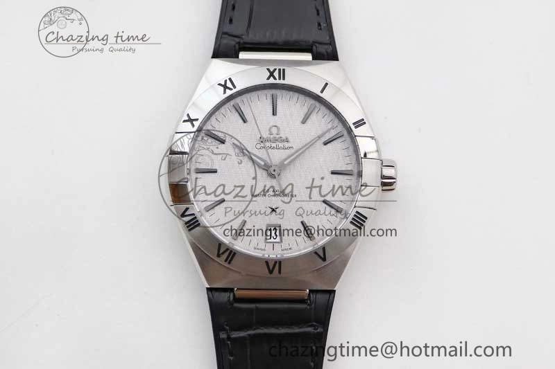 Constellation SS SBF 1:1 Best Edition White Dial on Black Gummy Strap A8900 Super Clone