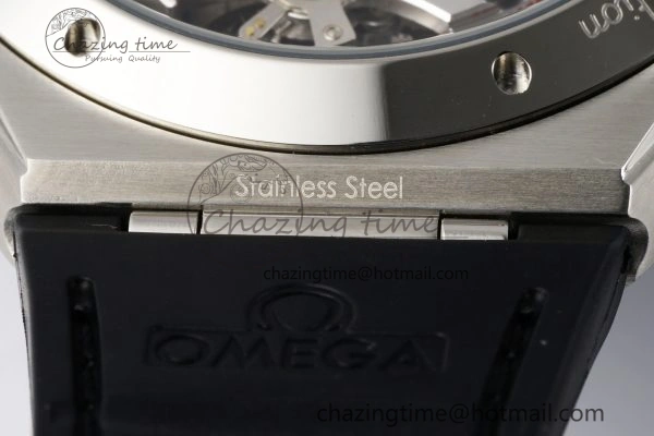Constellation SS VSF 1:1 Best Edition Gray Dial on Black Gummy Strap A8900 Super Clone