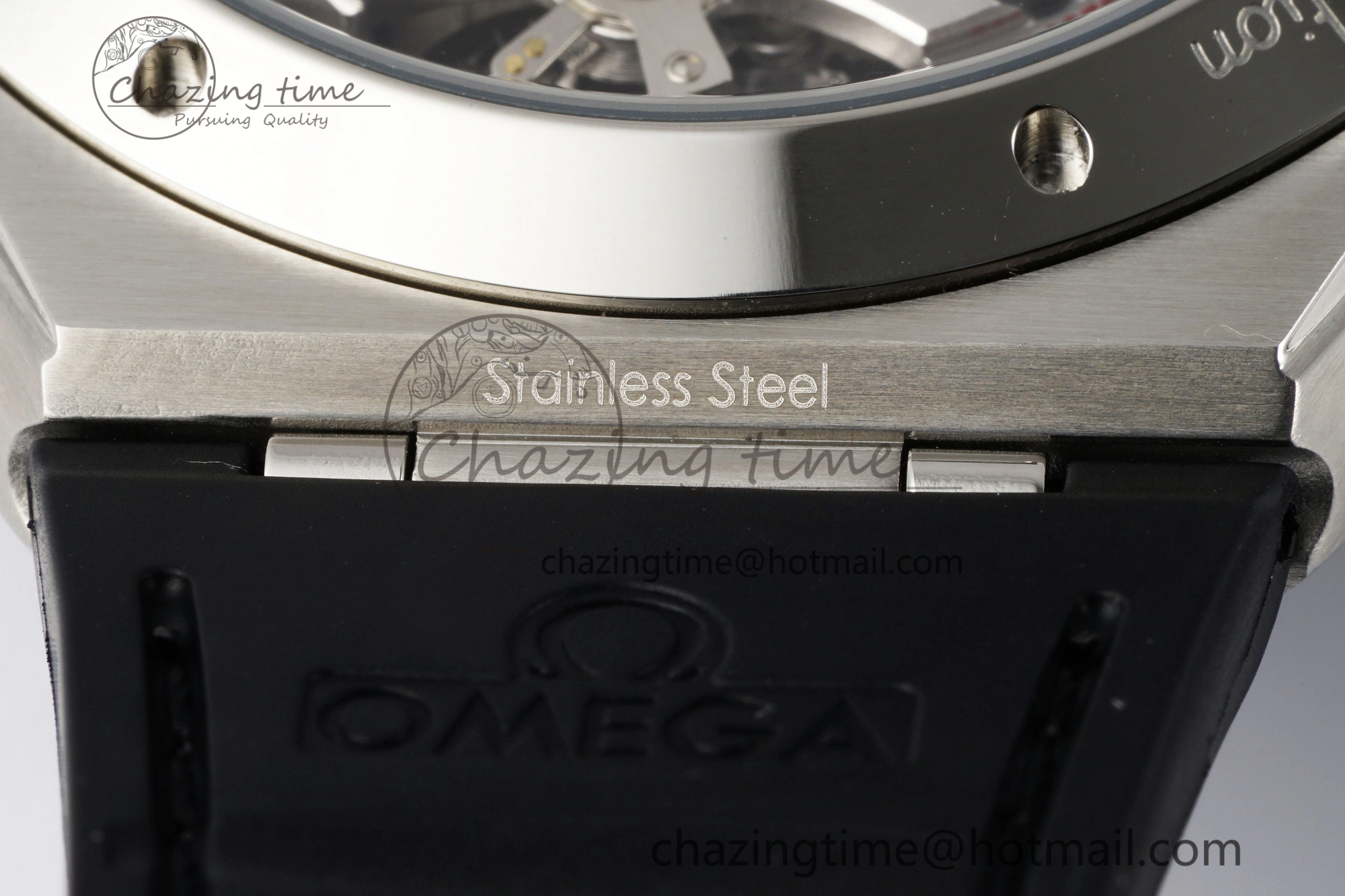 Constellation SS VSF 1:1 Best Edition Gray Dial on Black Gummy Strap A8900 Super Clone