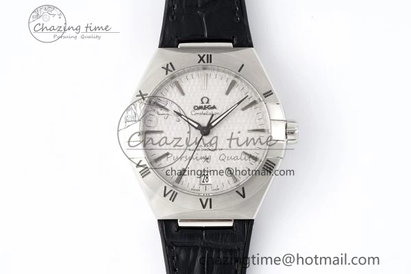 Constellation SS VSF 1:1 Best Edition Gray Dial on Black Gummy Strap A8900 Super Clone