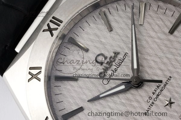 Constellation SS VSF 1:1 Best Edition Gray Dial on Black Gummy Strap A8900 Super Clone