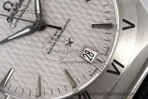 Constellation SS VSF 1:1 Best Edition Gray Dial on Black Gummy Strap A8900 Super Clone