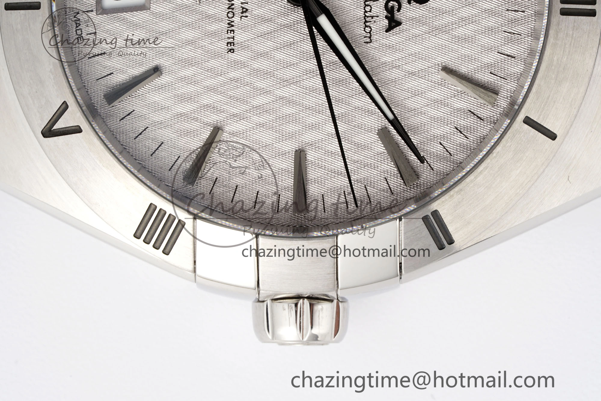 Constellation SS VSF 1:1 Best Edition Gray Dial on Black Gummy Strap A8900 Super Clone