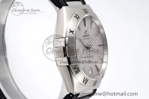 Constellation SS VSF 1:1 Best Edition Gray Dial on Black Gummy Strap A8900 Super Clone