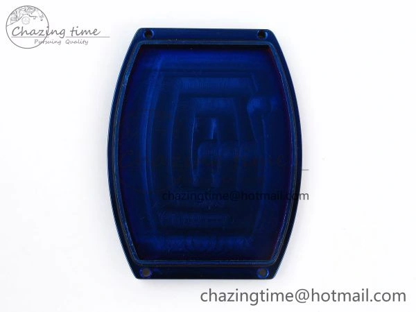 Crazy Hours Blue PVD TWF Best Edition Blue Dial on Blue Leather Strap A23J
