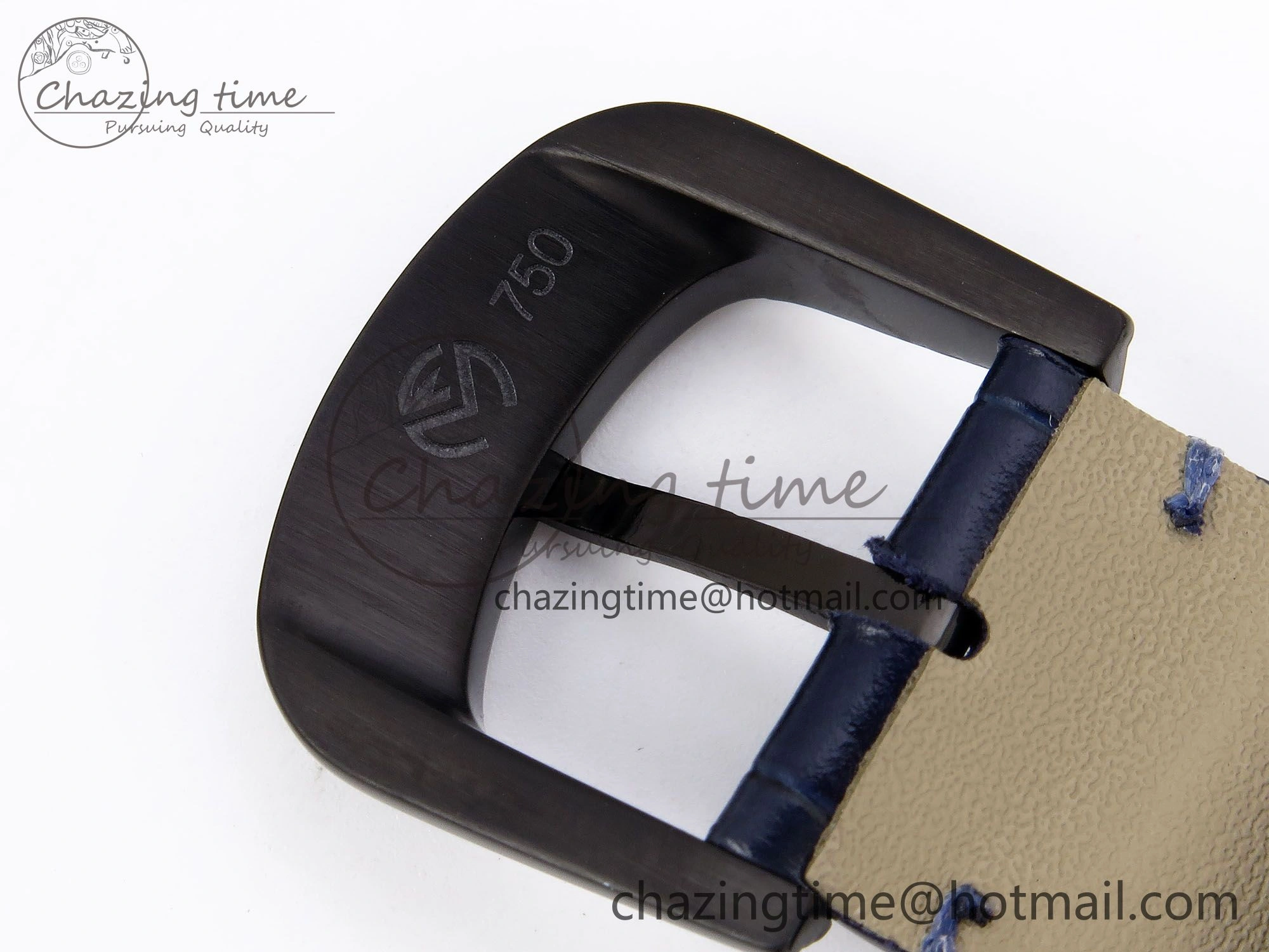 Crazy Hours Blue PVD TWF Best Edition Blue Dial on Blue Leather Strap A23J